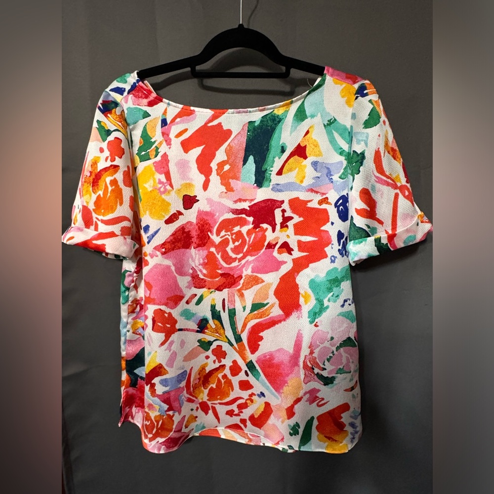 Colorful Chico’s brand blouse